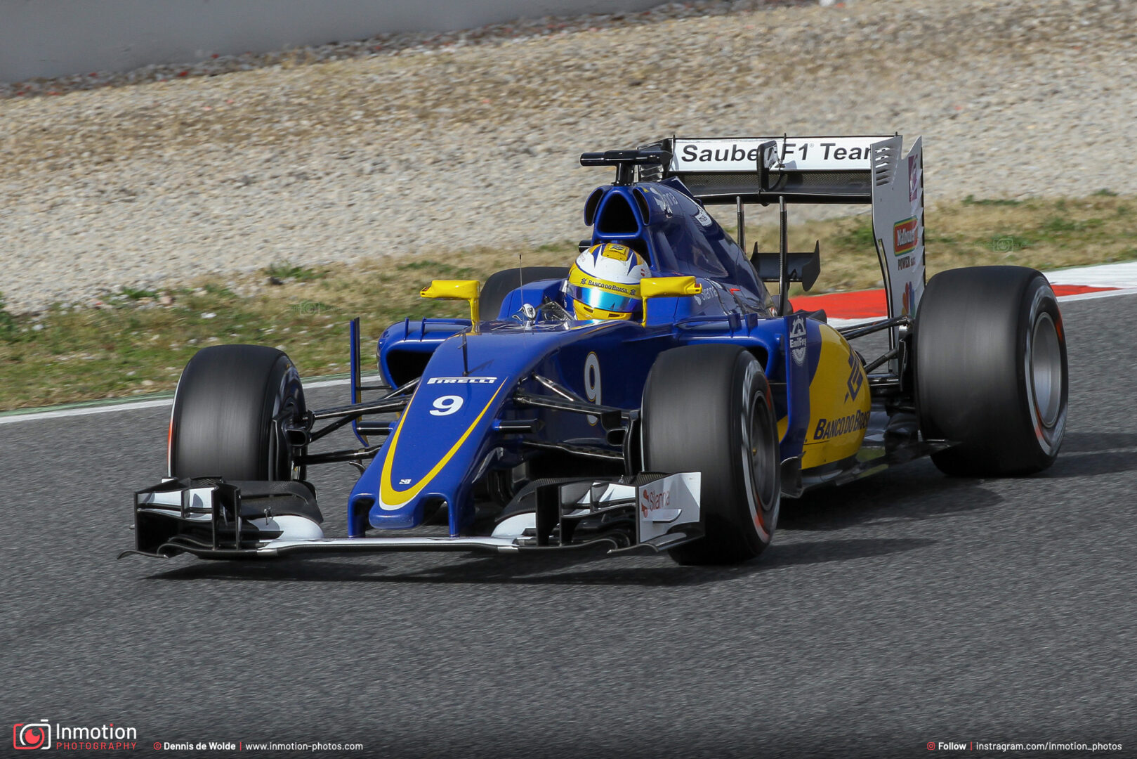 Curva Seat Marcus Ericsson Sauber