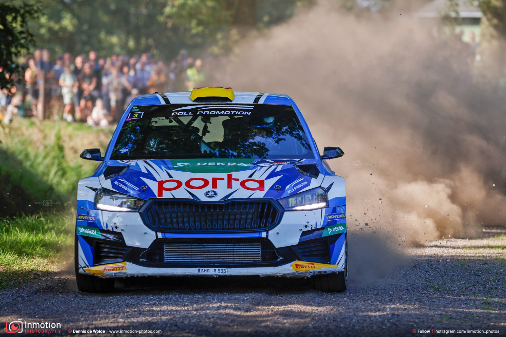 Dennis Rostek Fabia Rs Rally2 Hellendoorn Dust