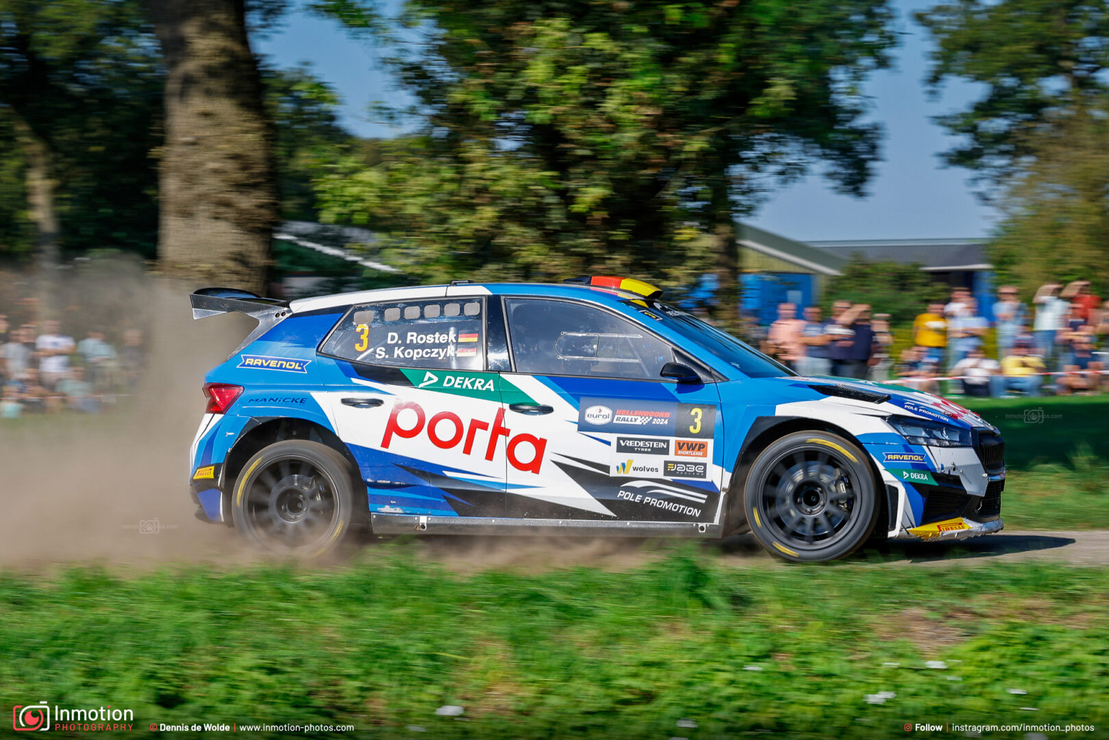 Dennis Rostek Stefan Kopczyk Skoda Hellendoorn Rally Panning