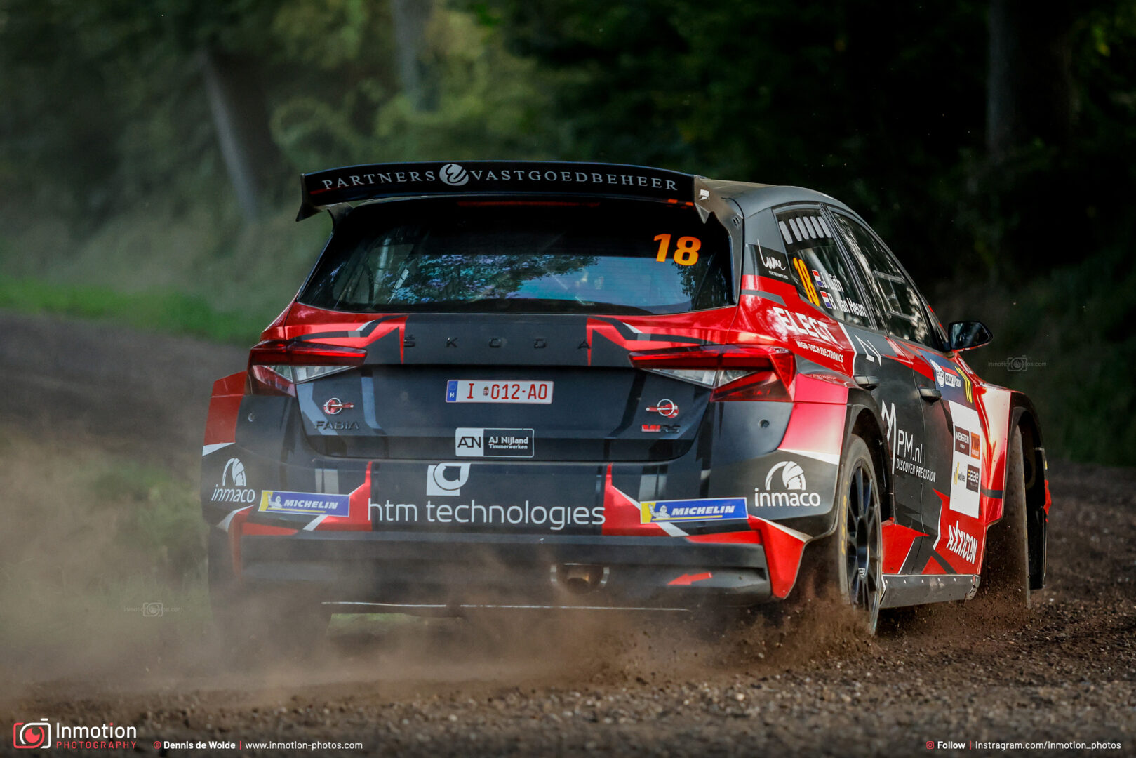 Joep Luth Fabia Rs Rally2 Hellendoorn Dust Drifting