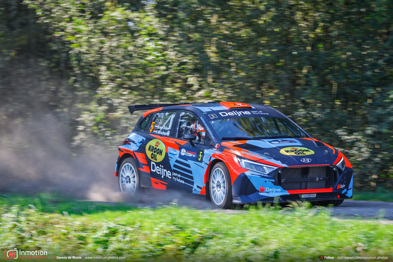 Kevin Van Deijne Hyundai Rally Gravel