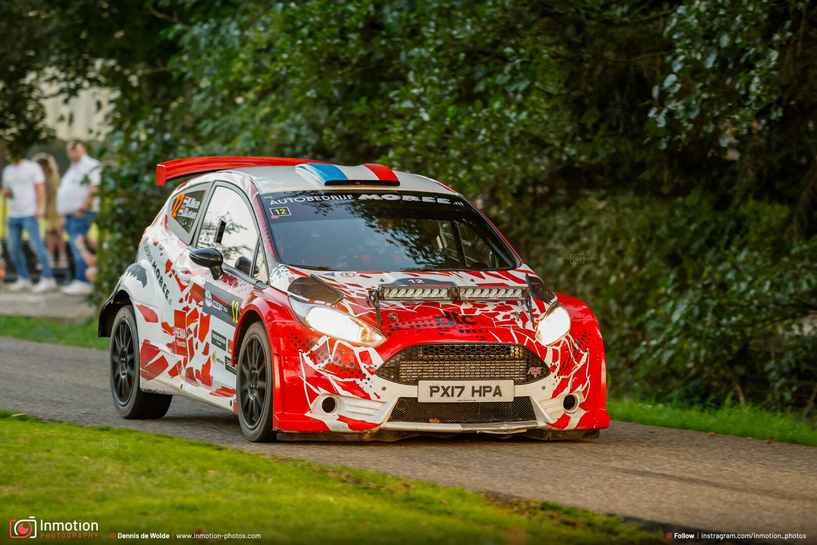 Martijn Moree Hellendoorn Rally Speed Panning