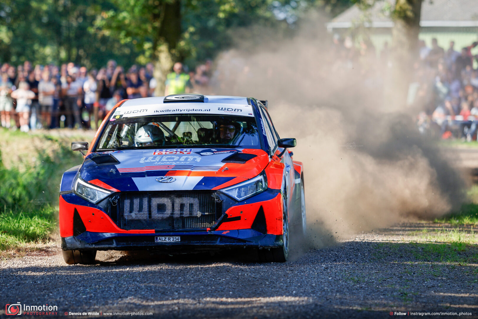 Stig Andervang Johan Findhammer Hellendoorn Rally Dust