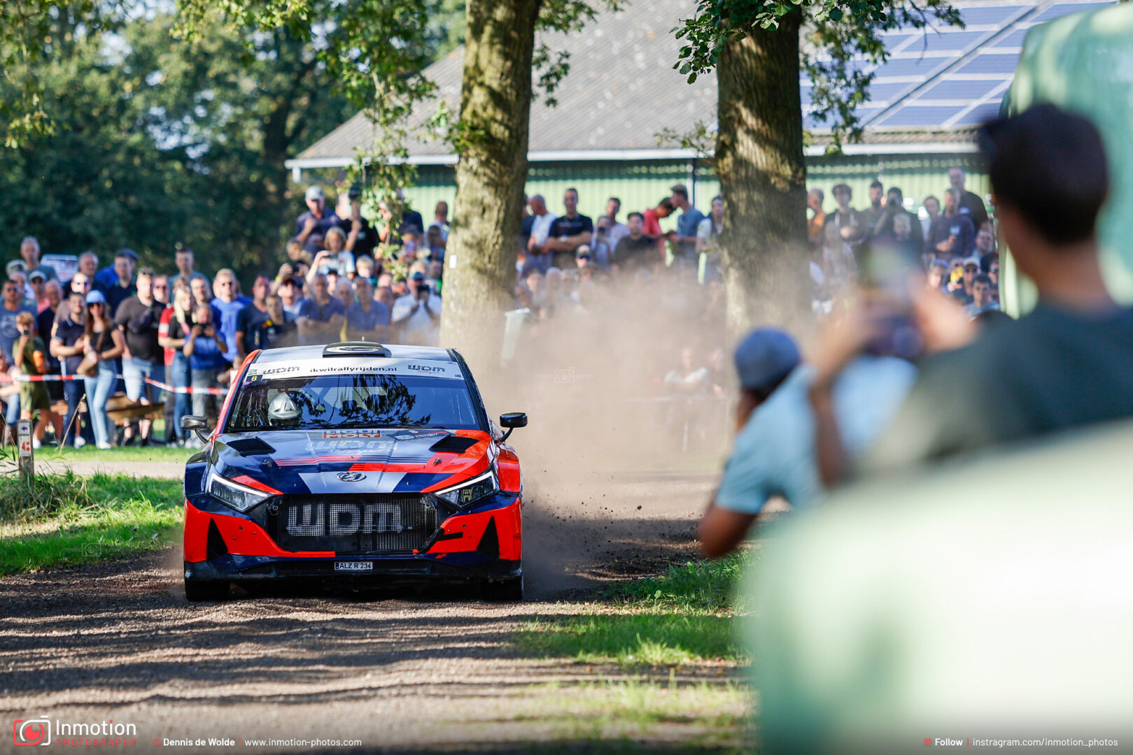 Stig Andervang Johan Findhammer Rally Hellendoorn Dust