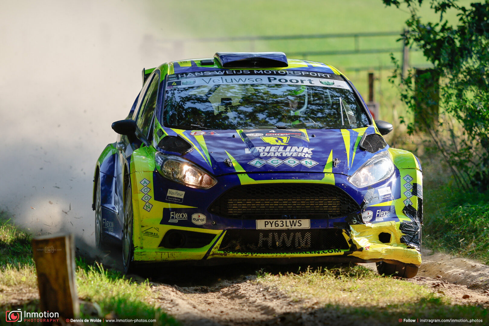 Yannick Vrielink Hellendoorn Rally Dust Speed Grass