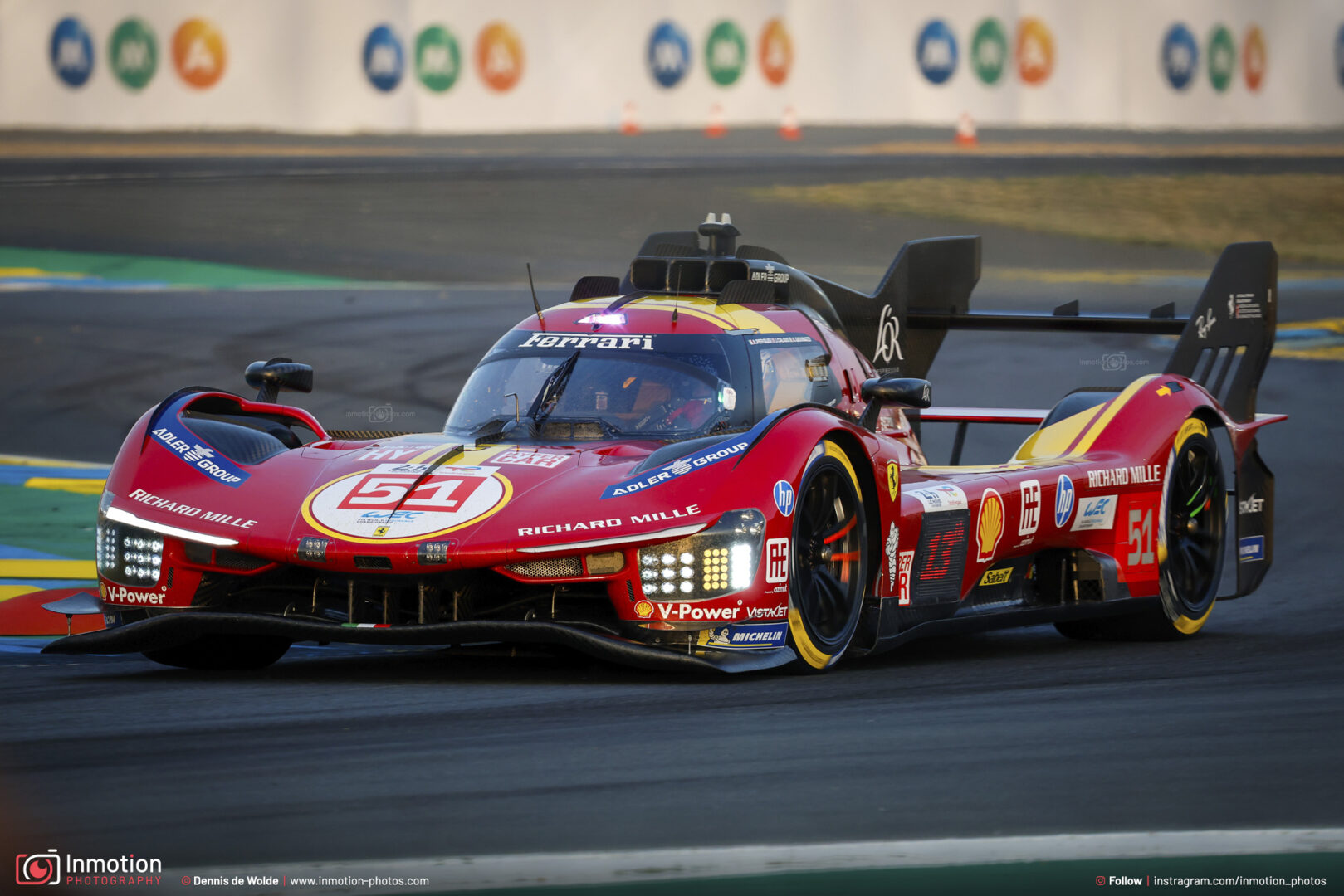Antonio Giovinazzi Ferrari Af Corse Ford Chicane Lemans