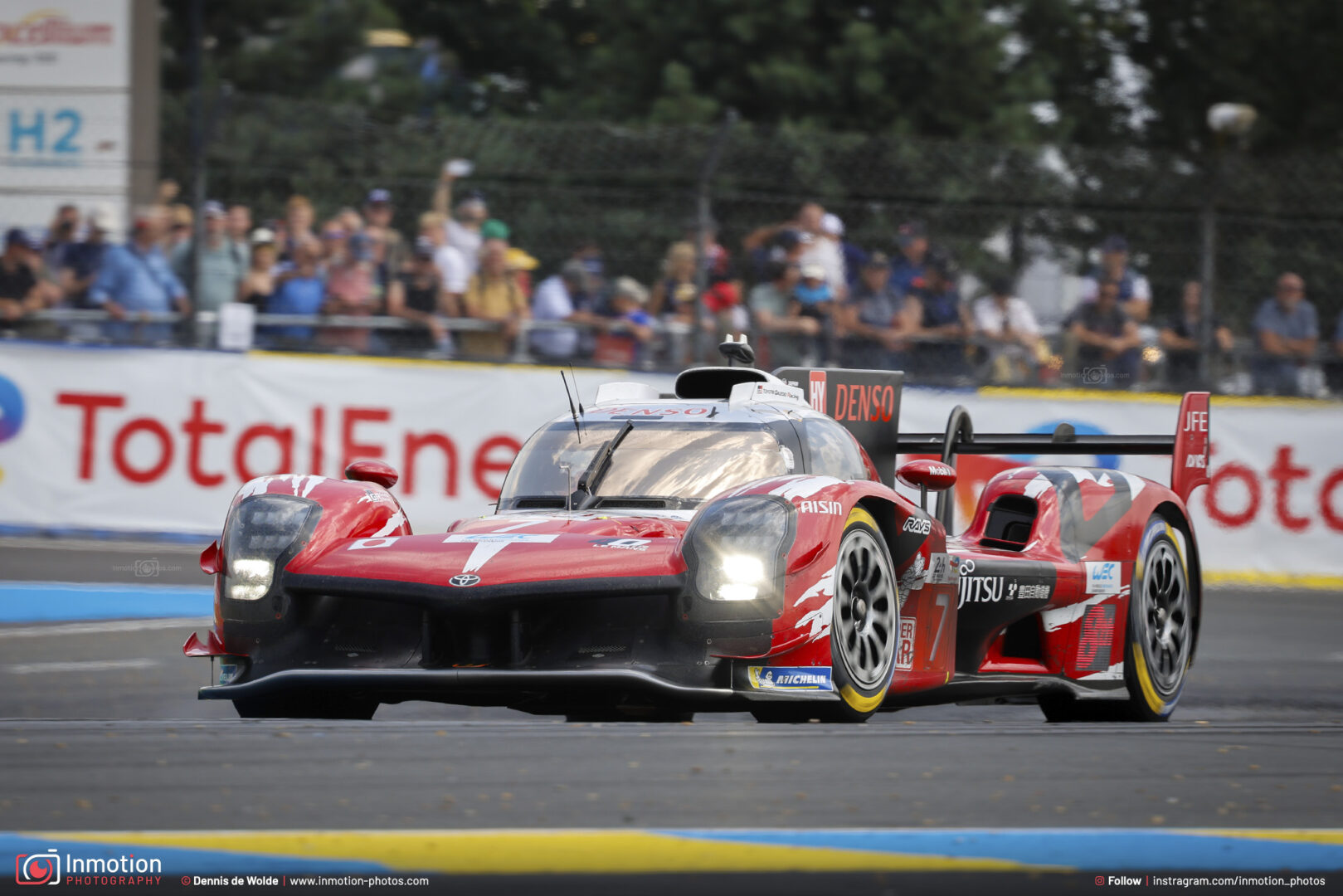 Kamui Kobayashi Toyota Gazoo Racing Lemans