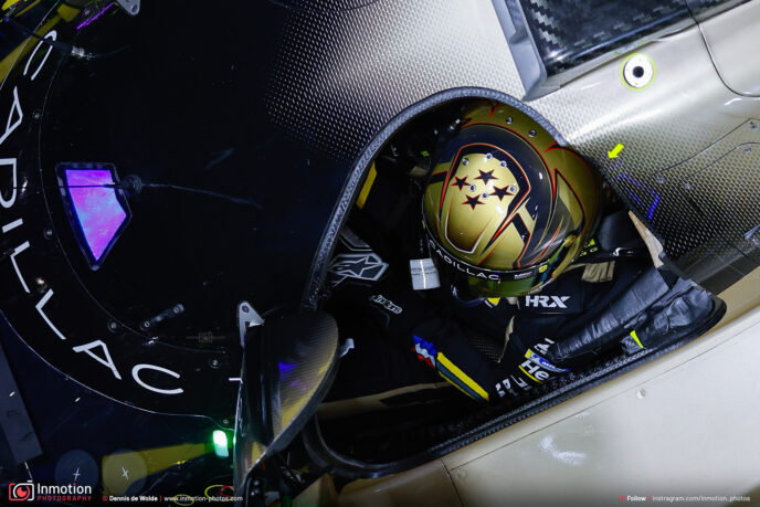 Jenson Button Cadilac Le Mans 2025 Helmet