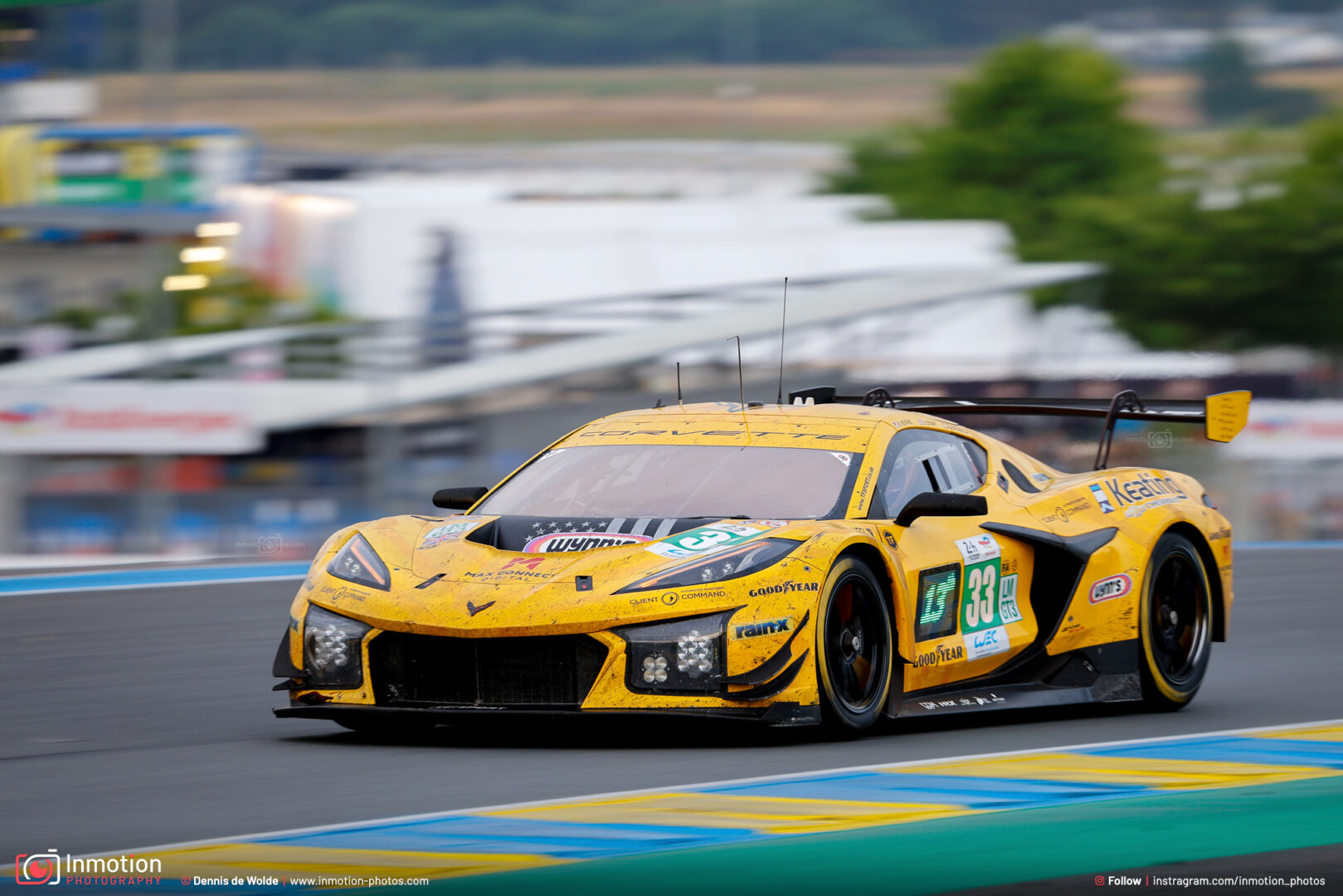 Jonny Edgar Tf Sport Corvette Dunlop Curves Lemans