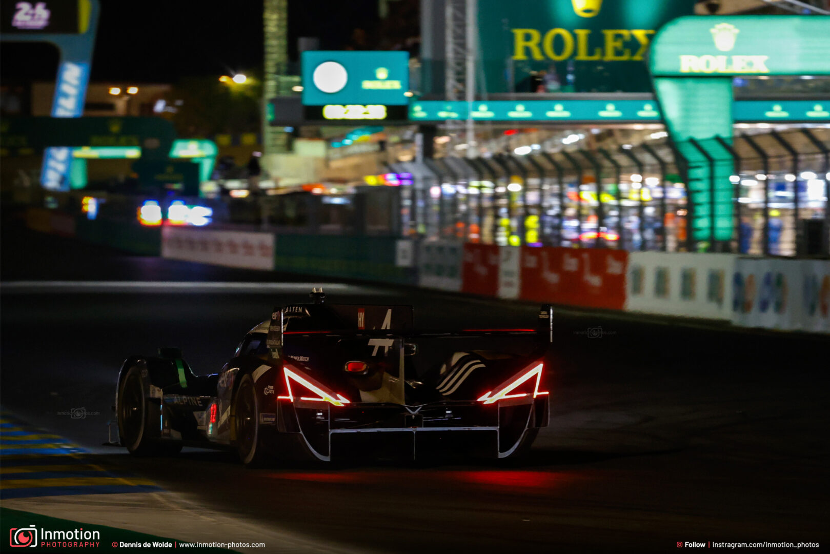 Alpine Antonio Felix Da Costa Night Lemans Mainstraight