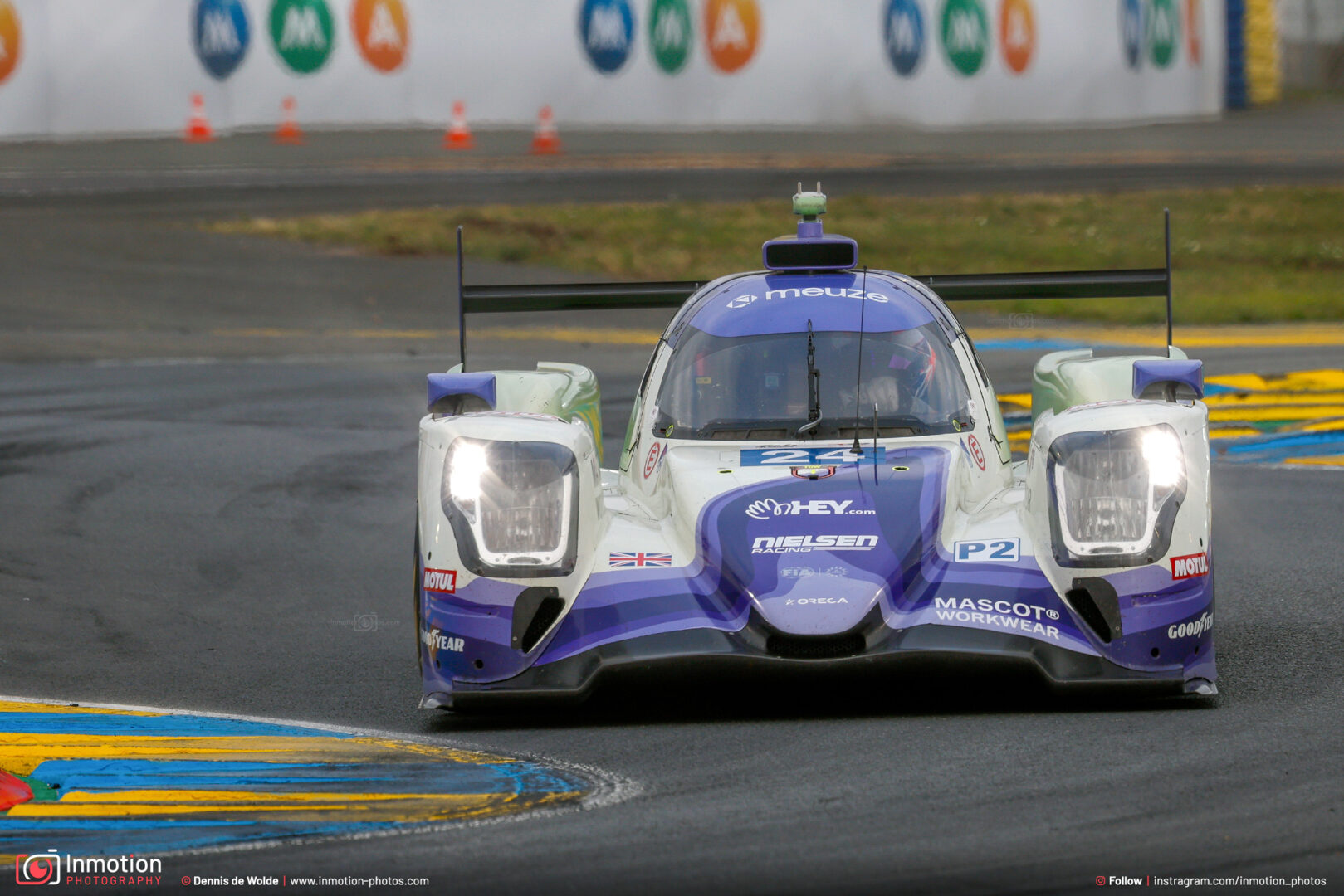 Edward Pearson Nielsen Racing Lemans Ford Chicane