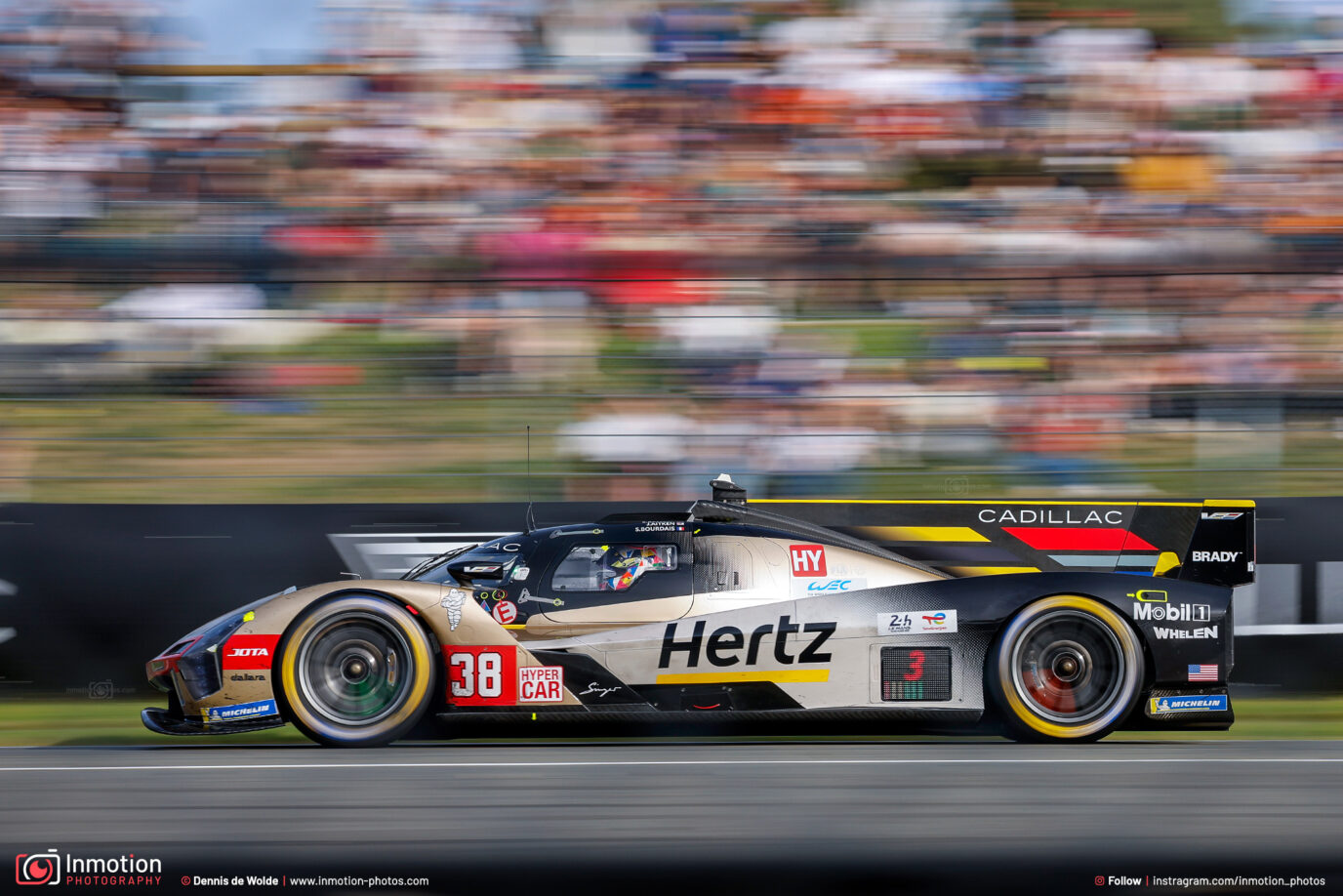 Jack Aitken Cadillac Panning Speed Virage Corvette Lemans