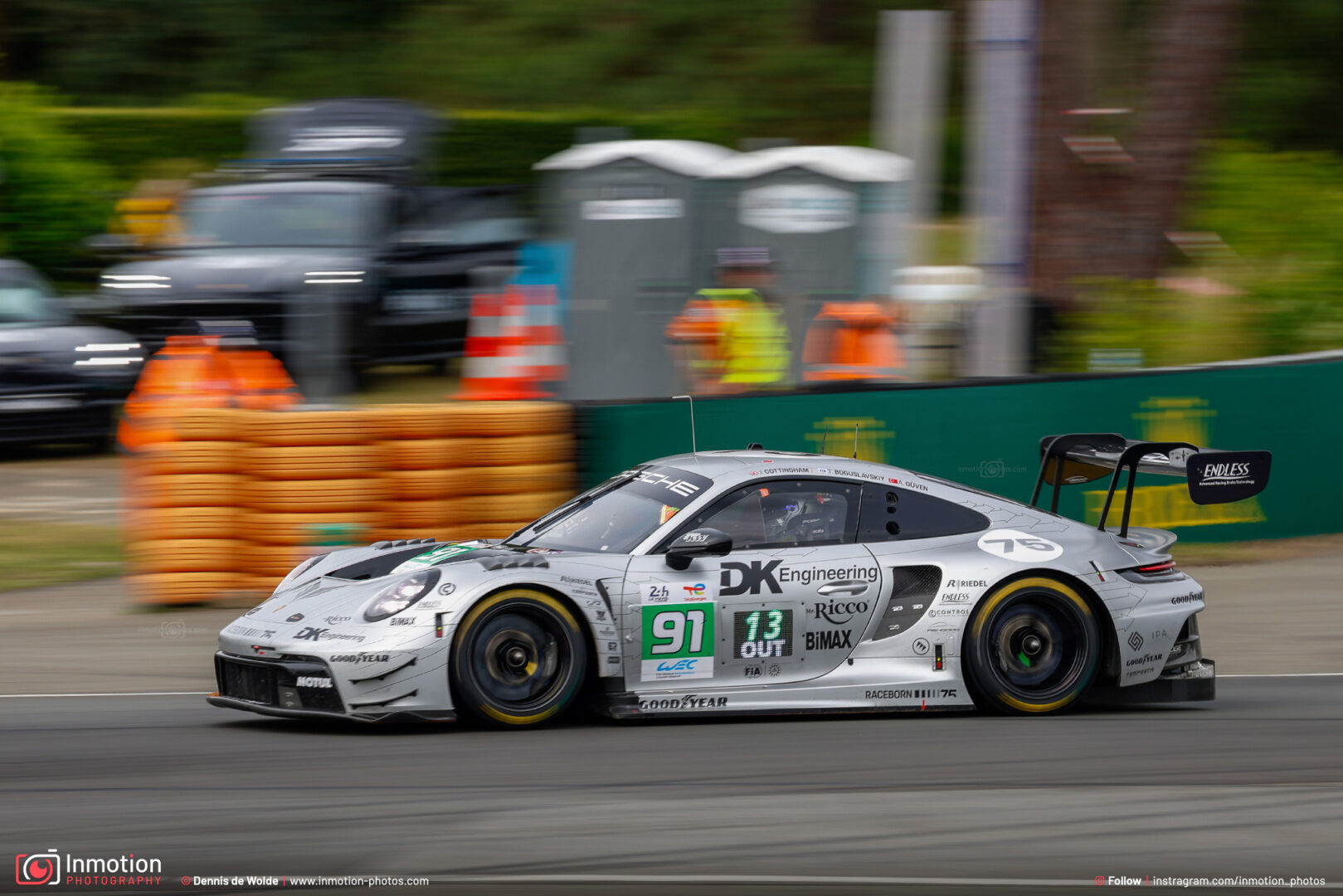 James Cottingham Manthey Porsche Lemans Panning Mulsanne