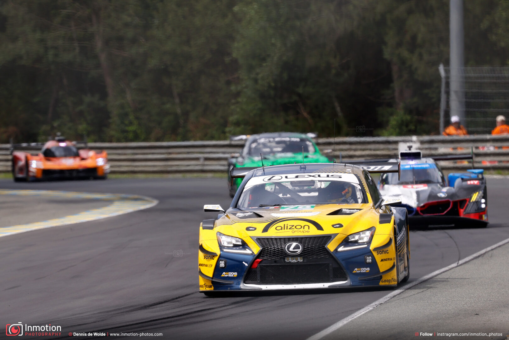 Lexus Rc At Mulsanne Corner 24h