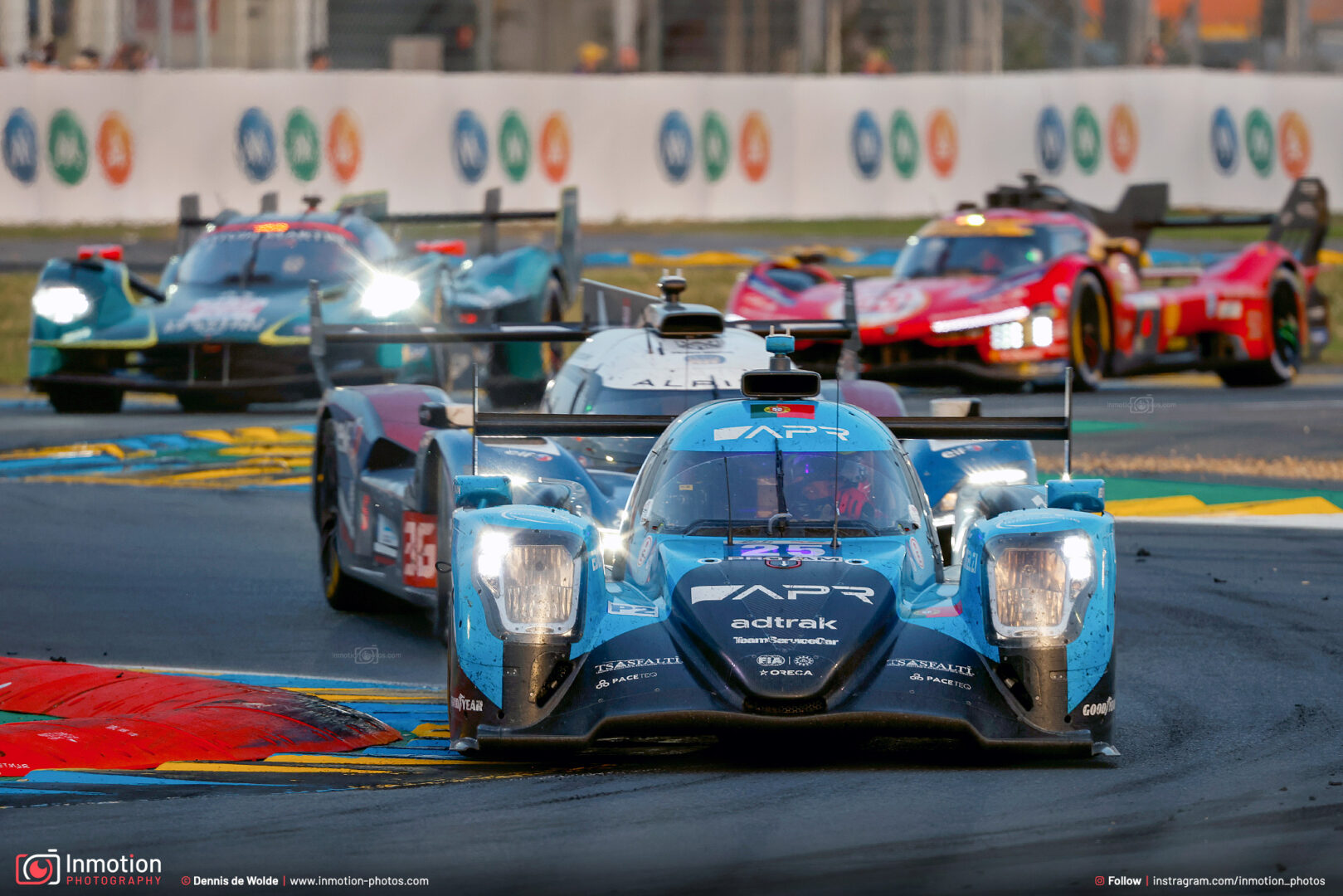 Michael Jensen Chased By Hypercars Ford Chicane
