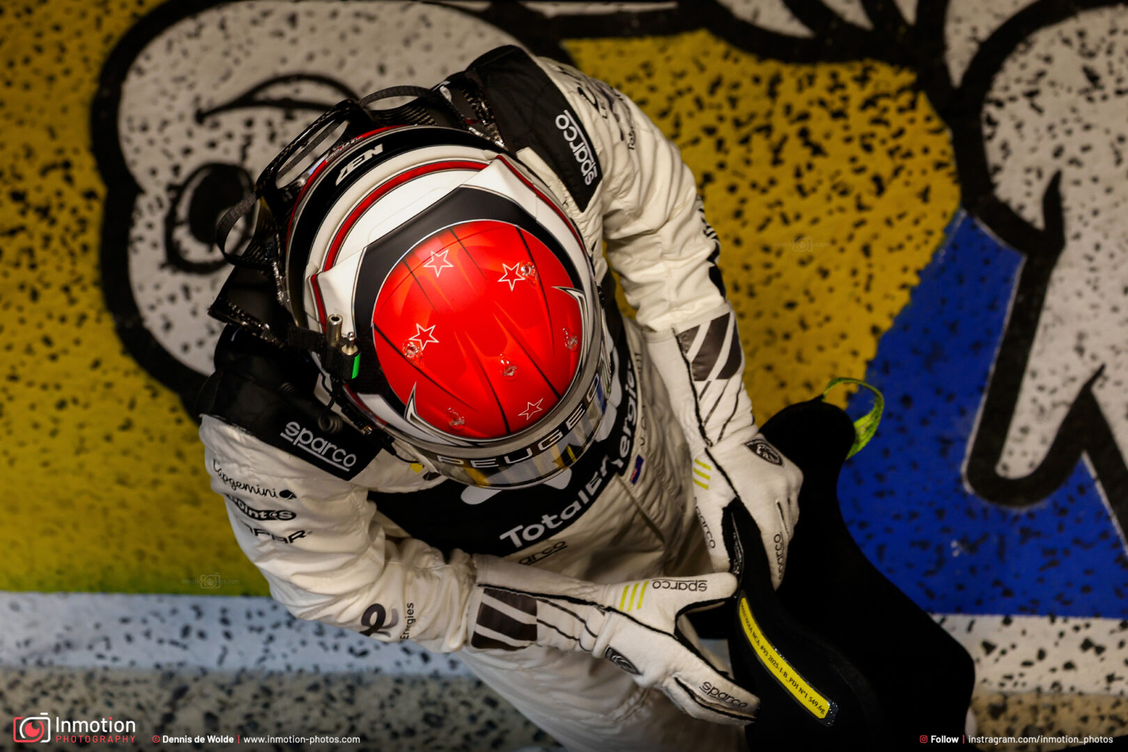 Nick Cassidy Waiting Driverchange Pitlane Lemans Peugeot Totalenergies