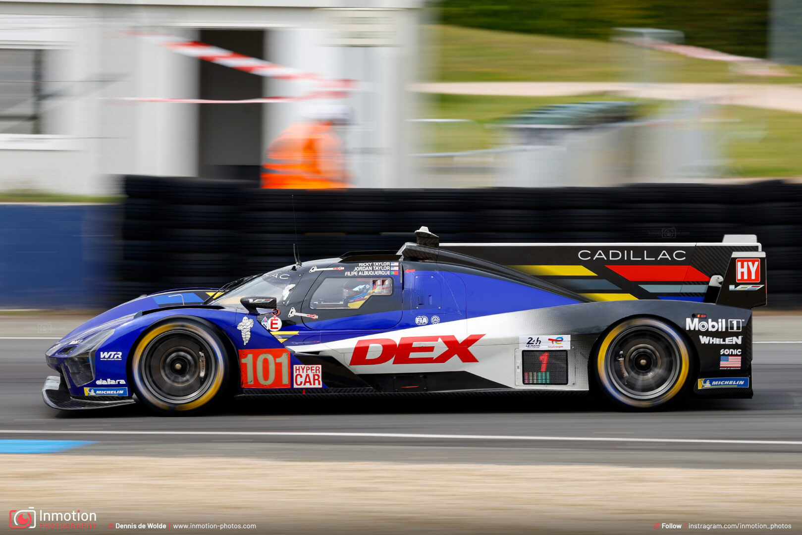 Ricky Taylor Cadallic Panning Lemans