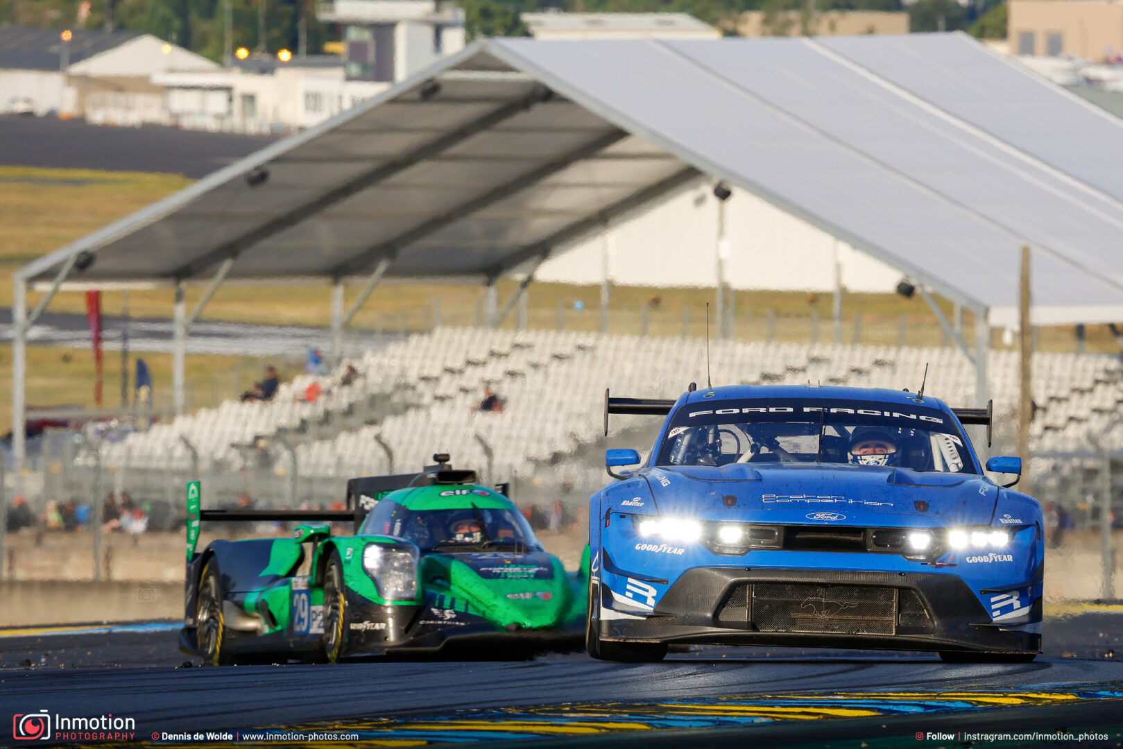 Ford Mustang Giammarco Levorato Sunrise Eyes Dunlop Bridge Lemans 24h