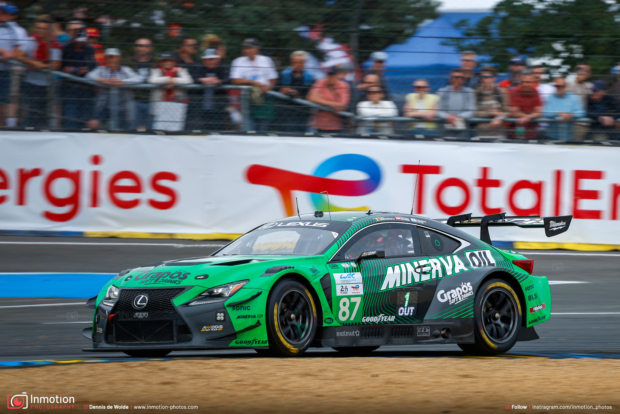 Petru Umbrarescu Lexus Panning Dunlop Curves Lemans