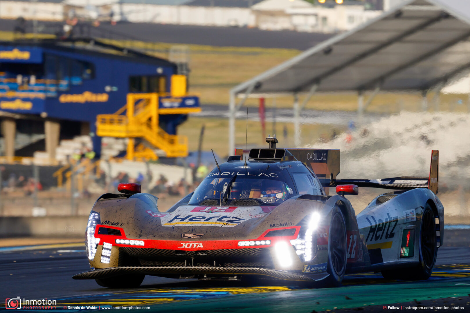 Will Stevens Cadillac Sunrise Eyes Dunlop Bridge Lemans 24h
