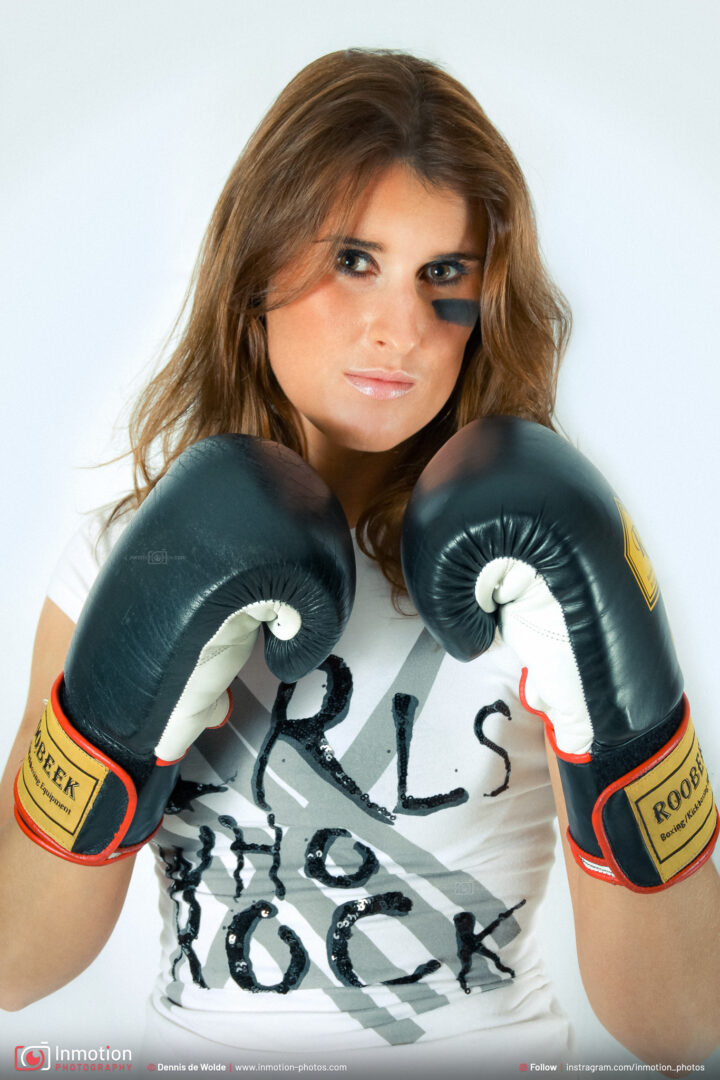 Fleur B Glamour Kickboxing Fotoshoot